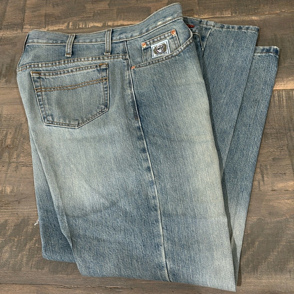 Mens Cinch White label Jeans 32x30 light wash